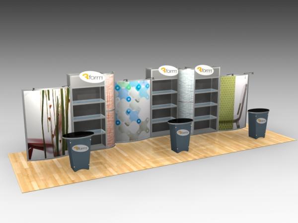 DM-0654 Trade Show Exhibit -- 10 x 30 Version