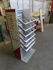 Custom Retail Fixture with Modular Assembly. Packs in Portable Roto-molded Case with Wheels